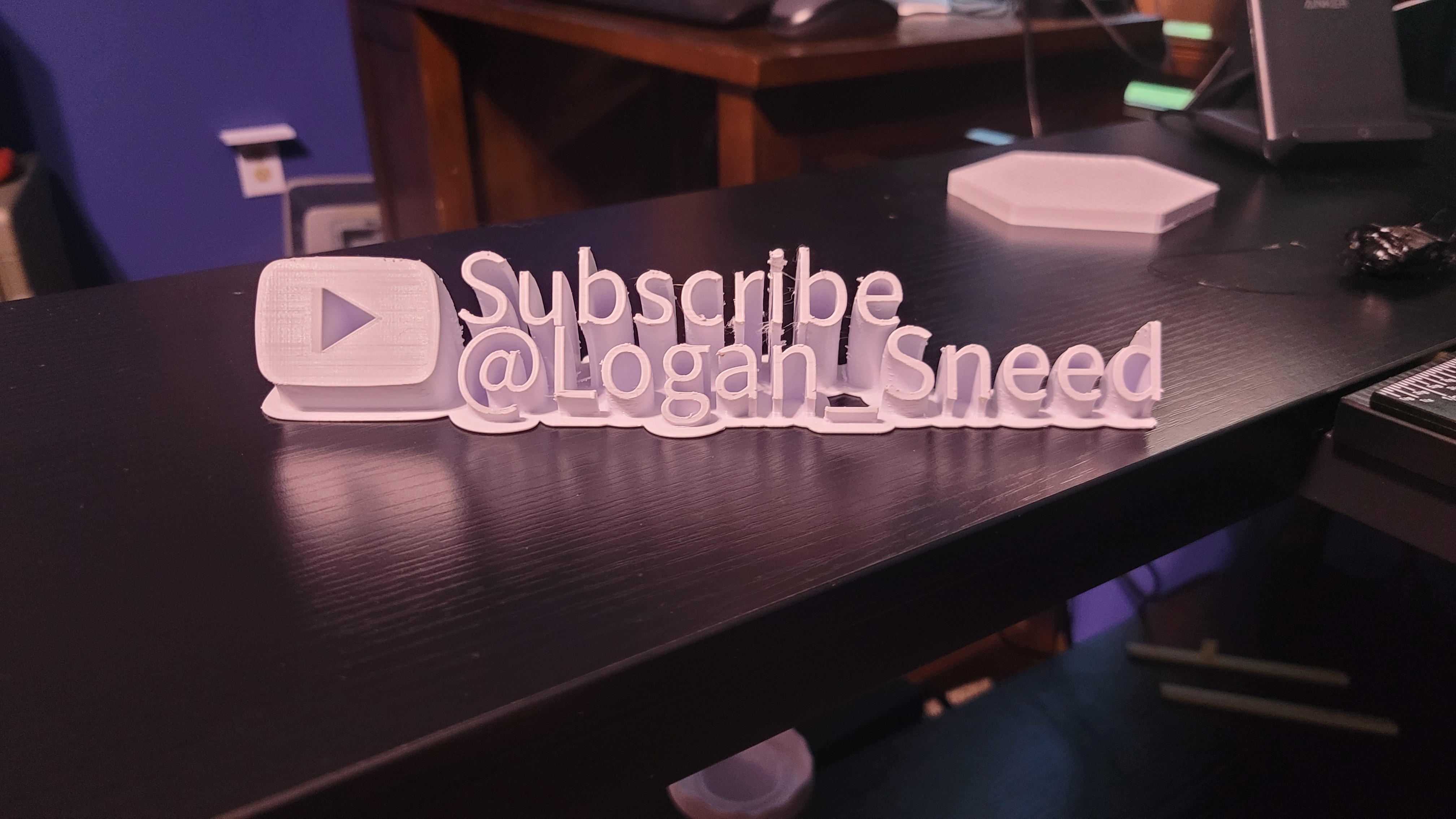 YouTube Popup Sign